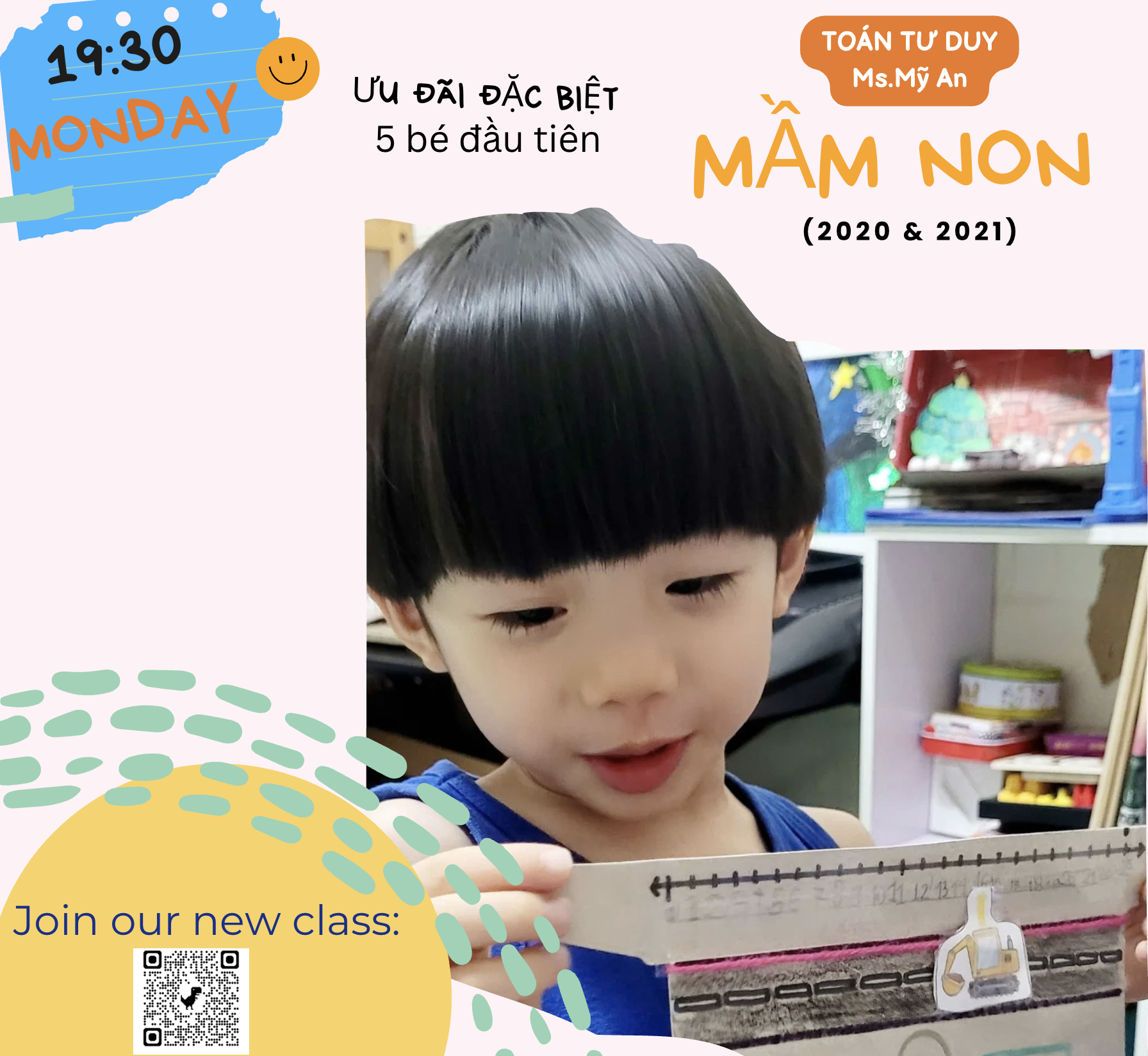 🎓 [CHIÊU SINH] LỚP TOÁN TƯ DUY MẦM NON